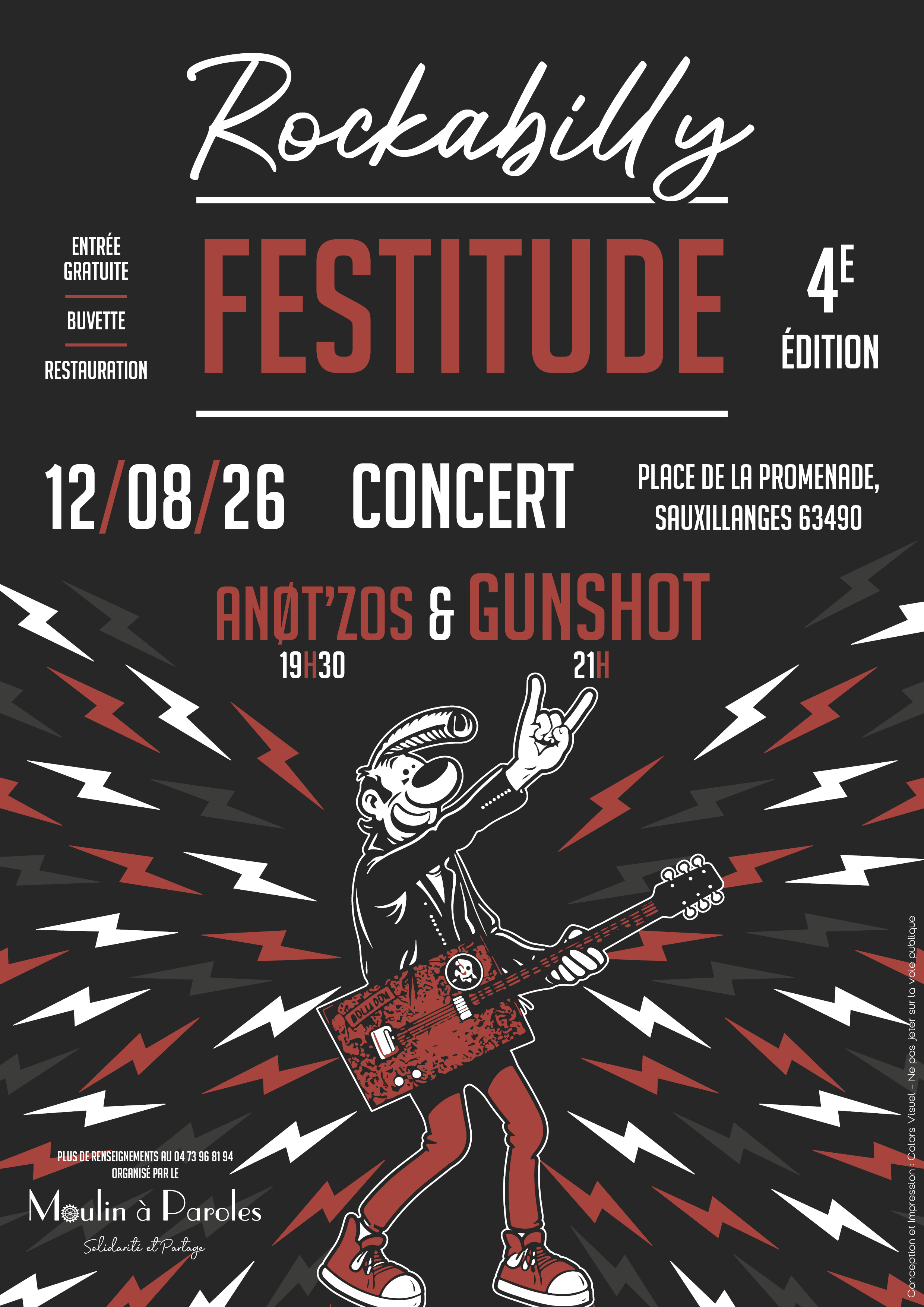 affiche de la festitude